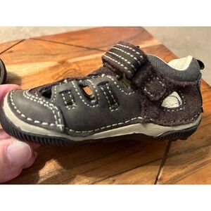 Stride Rite Brown Kids Sneakers